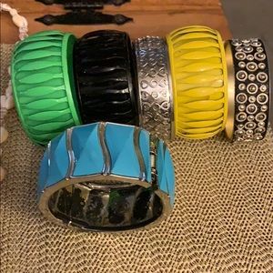 Accessories and bracelets purchased at Nordstrom